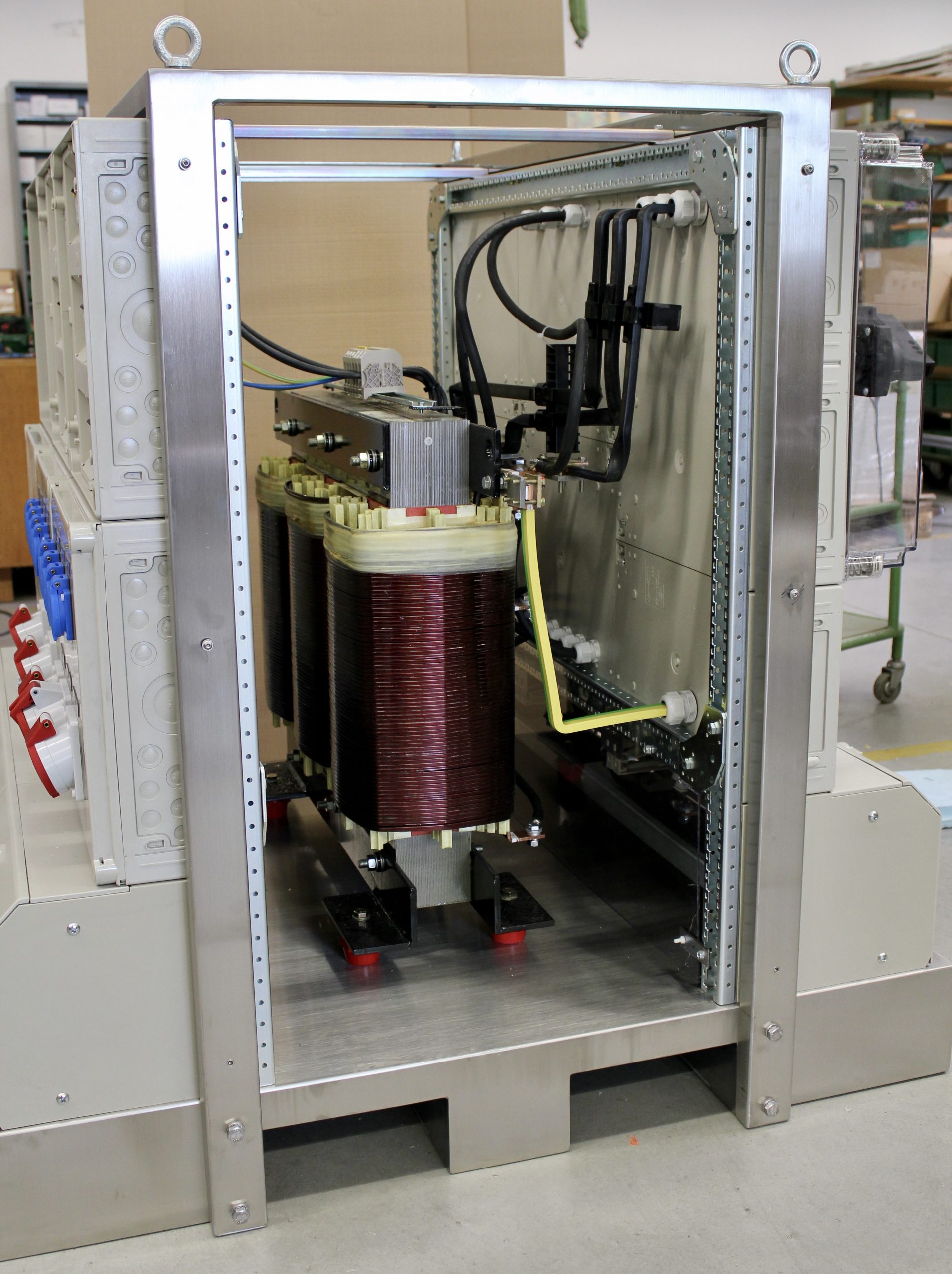 Revisionswagen Innenansicht